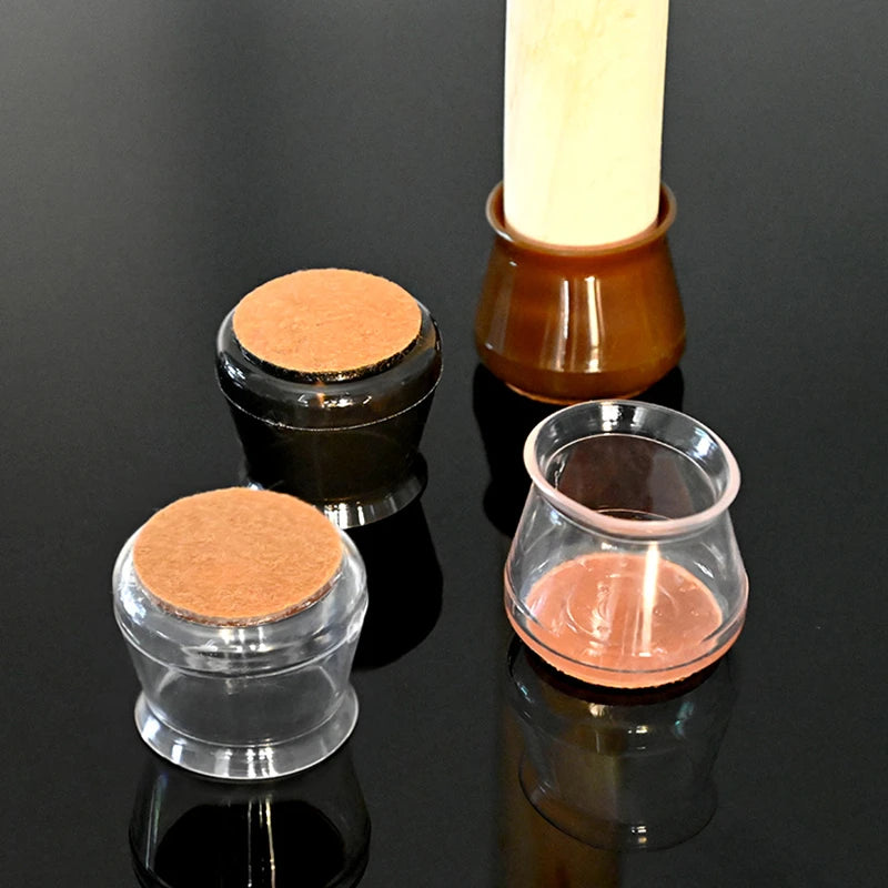 16 Peças Protetor de Pé de Cadeira 2,4 cm