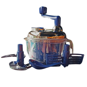 Multiprocessador Triturador Manual Legumes Verduras 6 Em 1