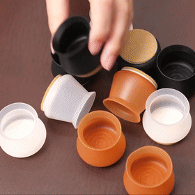 16 Pças - Protetor de Pé de Cadeira - QUEIMA DE ESTOQUE🔥 - ÚLTIMAS UNIDADES NA PROMOÇÃO