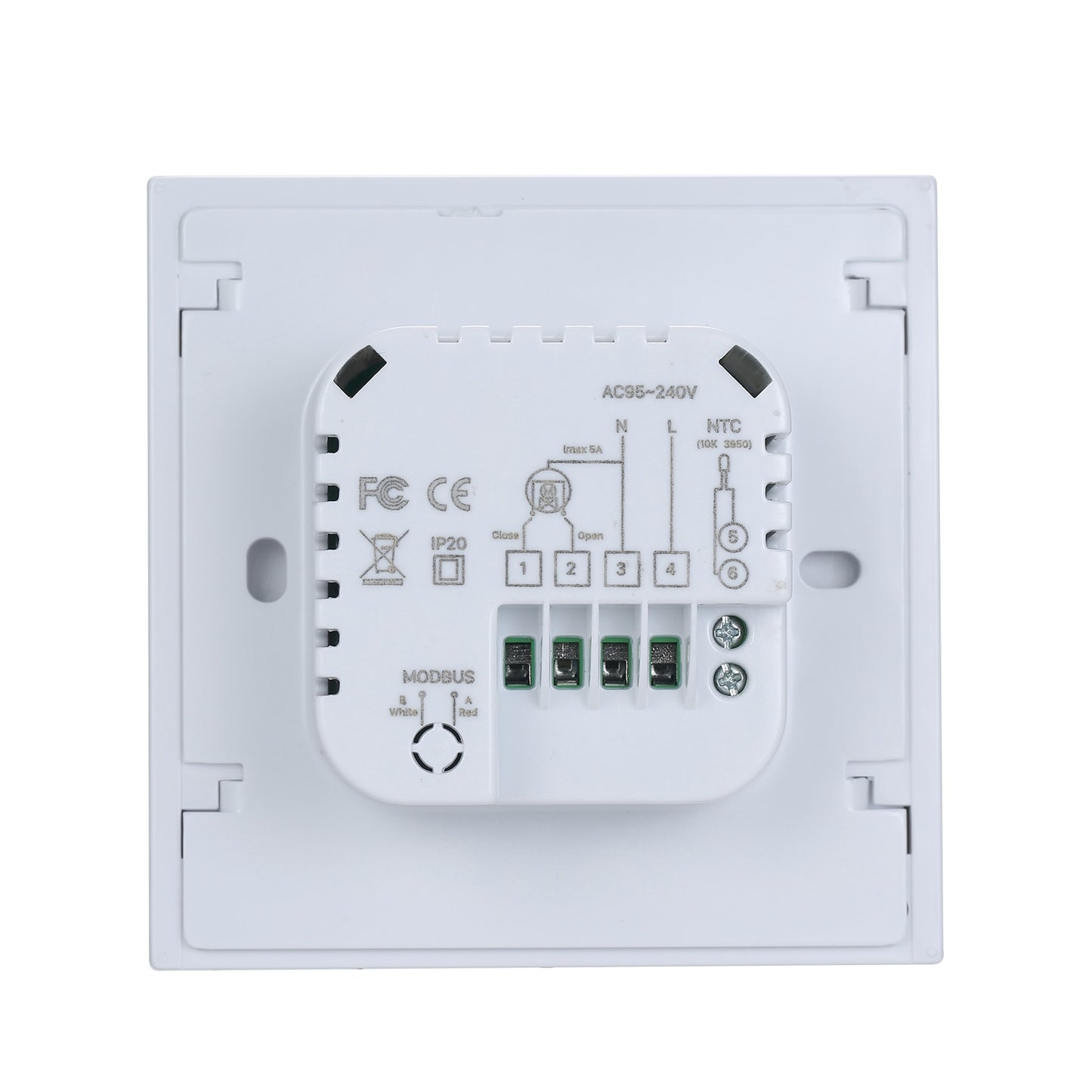 Wifi inteligente termostato controlador de temperatura lcd programável para aquecedor de água controle app compatível com alexa google ga tipo